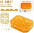 Мини мастурбатор Tenga Uni Topaz жёлтый фото 3