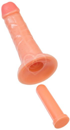Реалистичный фаллоимитатор на присоске RealStick Caliber 16-3 телесный фото 7