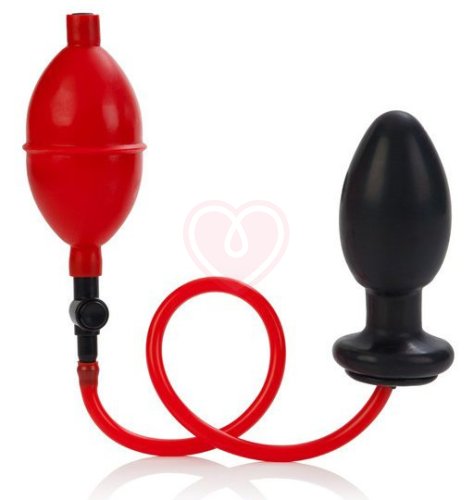 Анальная пробка с грушей для накачивания Expandable Butt Plug фото 4