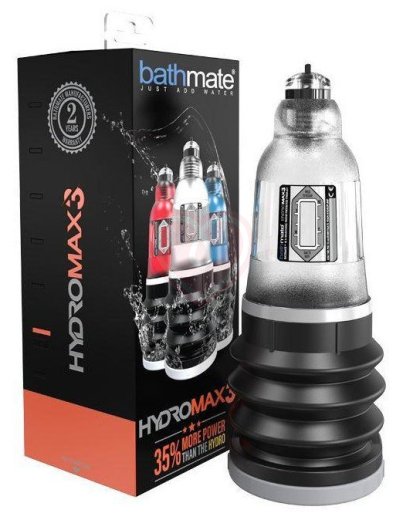 Гидропомпа Bathmate Hydromax3 прозрачная фото 3