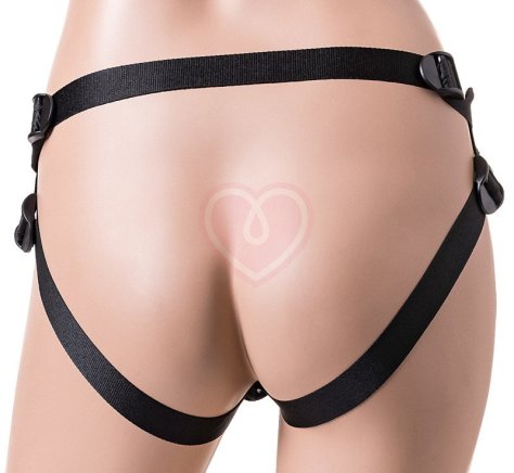 Реалистичный страпон с трусиками RealStick Strap-On Hunter 14,5 см фото 5