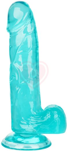 Фаллоимитатор Size Queen 15 см голубой фото 2