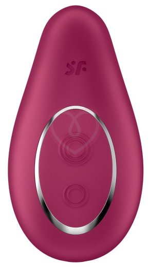 Мини-вибратор Satisfyer Dipping Delight ягодный фото 4
