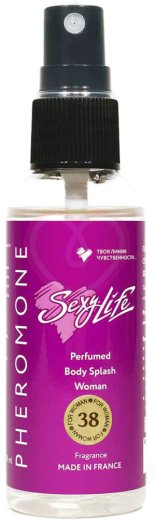 Парфюмированный спрей для тела Sexy Life №38 с феромонами для женщин 50 мл фото 1