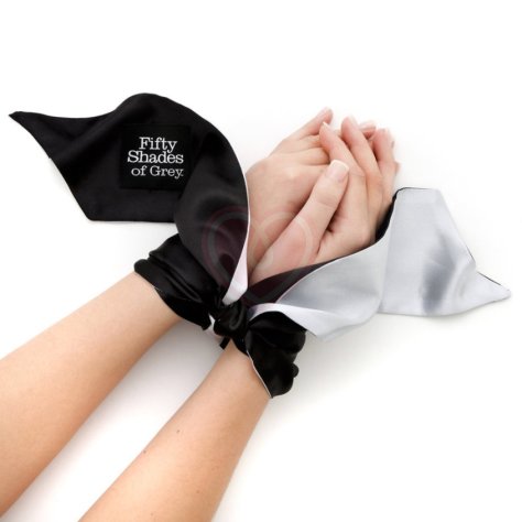 Галстук-фиксация '50 оттенков серого' Soft Limits Deluxe Wrist Tie фото 2