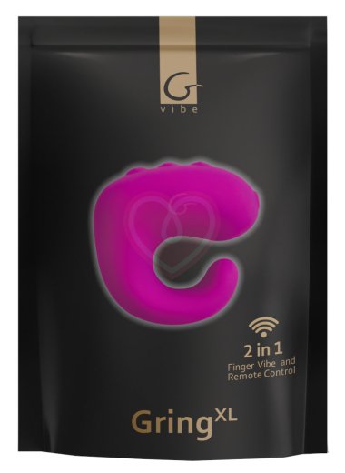 Мини-вибратор на палец Gvibe Gring XL пурпурный фото 2