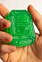 Мини мастурбатор Tenga Uni Emerald зелёный фото 8