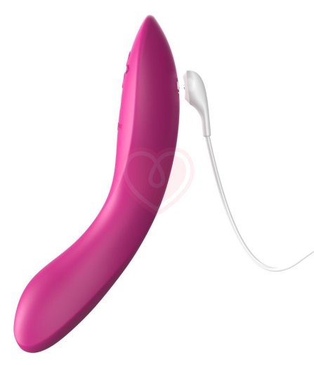 Вибратор для зоны G We-Vibe Rave 2 с управлением от приложения розовый фото 4