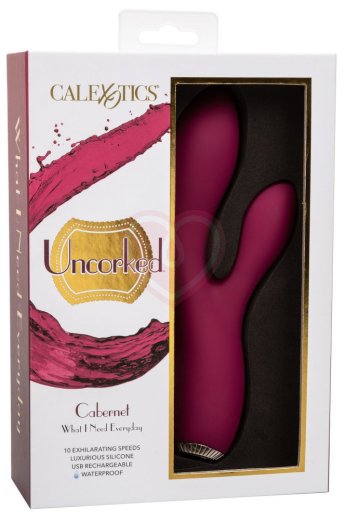 Вибратор Uncorked Cabernet со стимулятором клитора фото 5