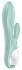 Расширяющийся вибратор Satisfyer Air Pump Bunny 5 с приложением фото 4