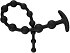 Анальные бусы Black Velvets Anal Beads чёрные фото 4