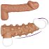 Насадка с открытой головкой и бугорками Kokos Nude Sleeve NS003-L фото 2