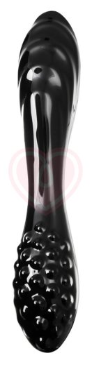 Двухсторонний стеклянный фаллоимитатор Satisfyer Dazzling Crystal 1 черный фото 1