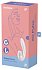 Вибратор с вакуумным стимулятором Satisfyer Supernova белый фото 5