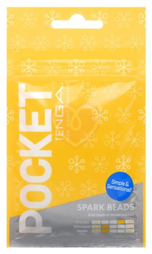 Карманный мастурбатор Tenga Pocket Spark Beads фото 1