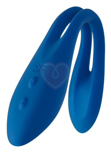 Гибкий вибратор Satisfyer Elastic Game синий фото 4