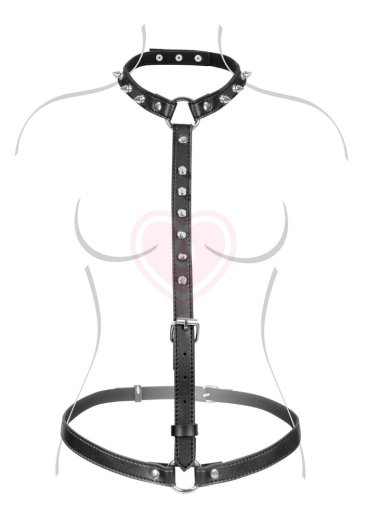 Портупея с шипами Fetish Tentation фото 1