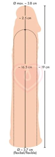 Удлиняющая насадка для члена You2Toys Silicone Extension фото 3