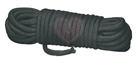 Хлопковая верёвка Shibari Bondage для связывания Шибари 7м чёрная фото 1