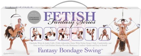 Секс-качели с фиксаторами Fantasy Bondage Swing фото 5
