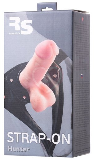 Реалистичный страпон с трусиками RealStick Strap-On Hunter 14,5 см фото 2