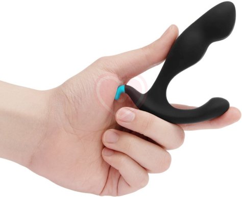 Утяжелённый стимулятор простаты b-Vibe Pocker Plug черный фото 6