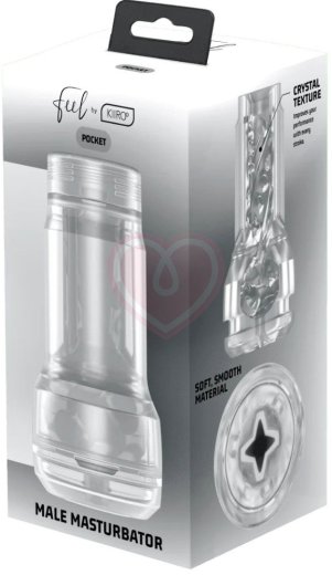 Мастурбатор Kiiroo Feel Pocket Stroker Crystal прозрачный фото 6