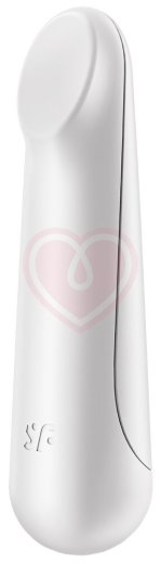 Вибропуля со скошенным кончиком Satisfyer Ultra Power Bullet 3 белая фото 1