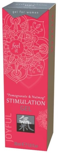 Возбуждающий гель для женщин Shiatsu Stimulation Gel Грант и мускатный орех 30 мл фото 2