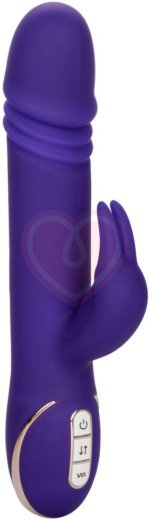 Вибратор-кролик с пульсацией Signature Thrusting Rabbit фиолетовый фото 1