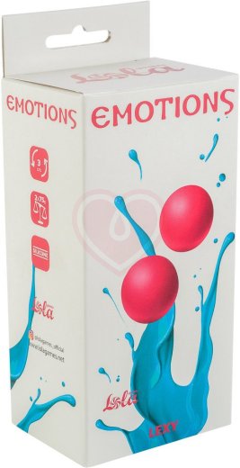 Вагинальные шарики без сцепки Emotions Lexy Large 3 см розовые фото 2