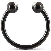 Металлическое кольцо для головки члена Rebel Glans Ring