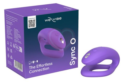 Вибратор для пар We-Vibe Sync O с дистанционным управлением фиолетовый фото 2