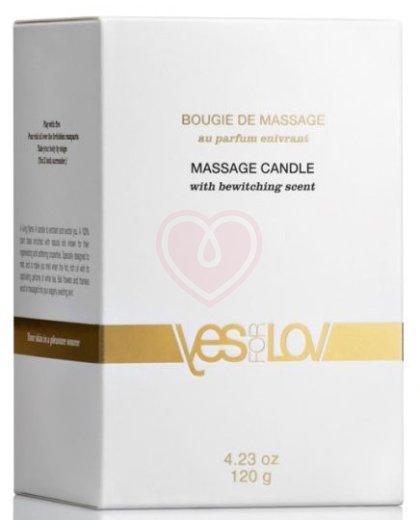 Массажное аромамасло в виде свечи YESforLOV Bewitching Massage Candle 120 мл фото 2