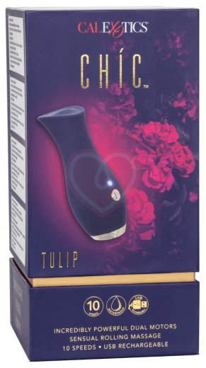 Вибратор Chic Tulip с подвижным шариком для стимуляции клитора фото 5