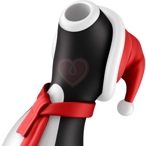 Вакуумный клиторальный стимулятор Satisfyer Penguin Holiday Edition фото 5