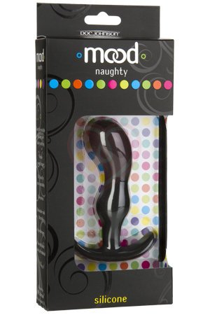Анальная пробка для ношения Mood Naughty-2 средняя чёрная фото 2