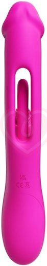 Вибратор-кролик Amovibe G Spot Ultra со стимуляцией зоны G розовый фото 6