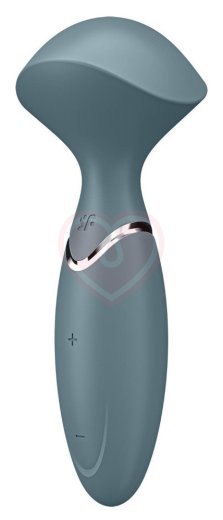 Мини-вибромассажер Satisfyer Mini Wand-er серый фото 2