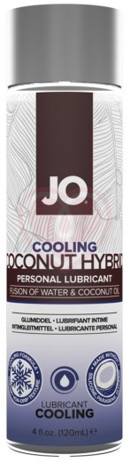 Охлаждающий лубрикант с кокосовым маслом System JO Hybrid Lubricant Cooling 120 мл фото 1