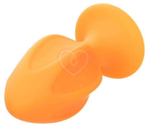 Набор из двух анальных пробок Cheeky оранжевый фото 4