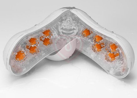 Мастурбатор Tenga Flip Orb Orange Crash фото 3