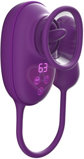 Вакуумный стимулятор клитора Amovibe Nebula Orbit с ротацией и вибрацией фото 8