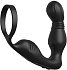 Стимулятор простаты с эрекционным кольцом Ass-Gasm Pro P-Spot Milker чёрный фото 1