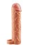 Насадка удлинитель с кольцом на мошонку Perfect Extension with Ball Strap 19 см телесная фото 1
