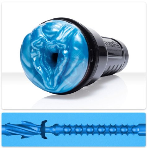 Мастурбатор вагина Fleshlight Freaks Alien Blue Metallic синий фото 1