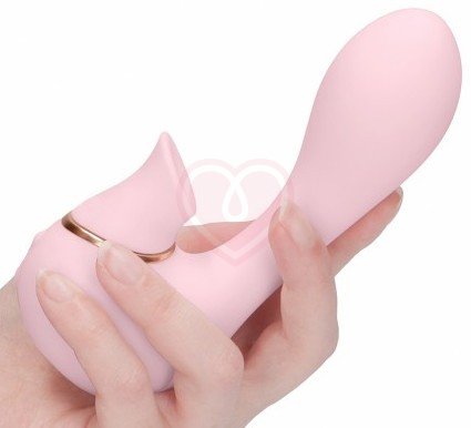 Вибратор с бесконтактной стимуляцией клитора Irresistible Mythical розовый фото 4