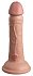 Реалистичный фаллоимитатор King Cock Ellite Dual Density 15 см телесный фото 2