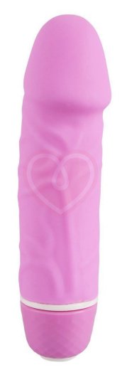 Минивибратор реалистичный Smile Mini Little Darling розовый фото 1