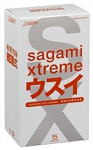 Ультратонкие презервативы Sagami Xtreme Superthin 004 15 шт